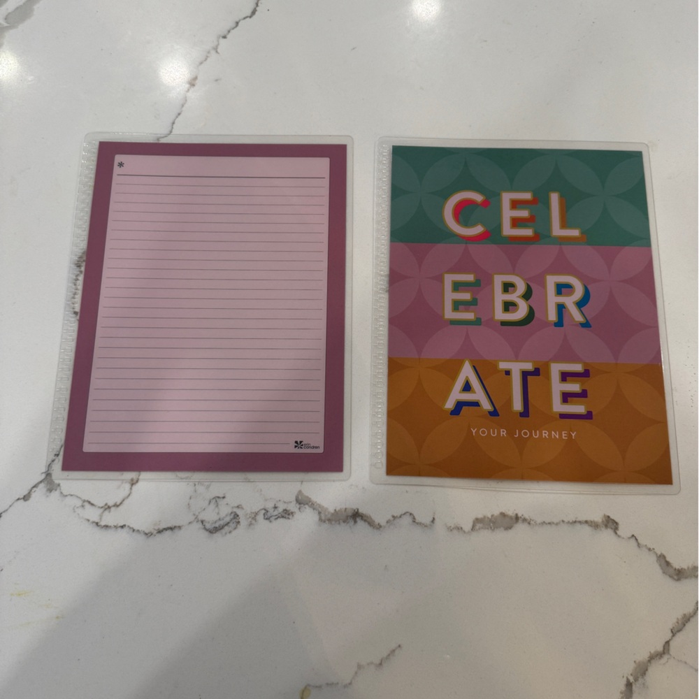 Erin Condren birthday celebrate cover (front and back)
